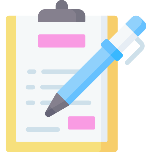 填寫退住申請單