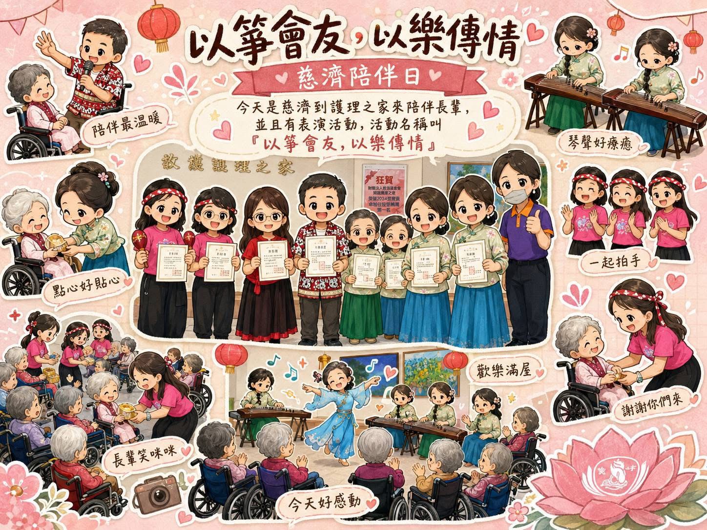 以箏會友，以樂傳情