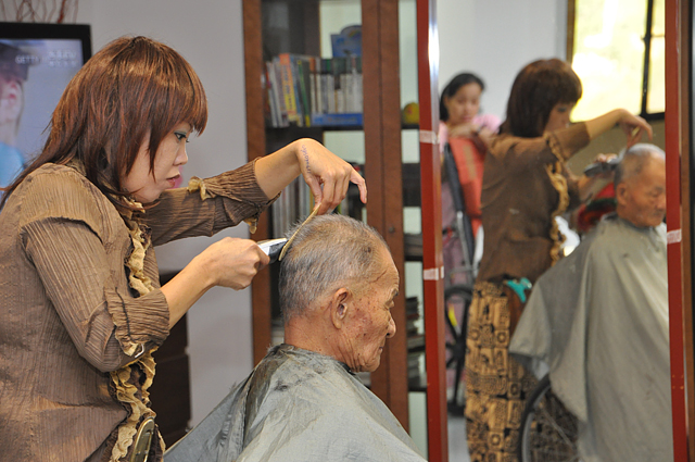 愛心義剪 造型百變