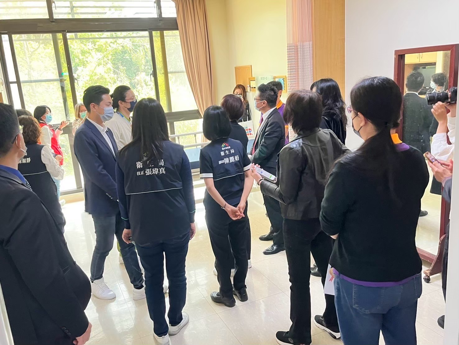 立法院環衛會考察敬德護理之家