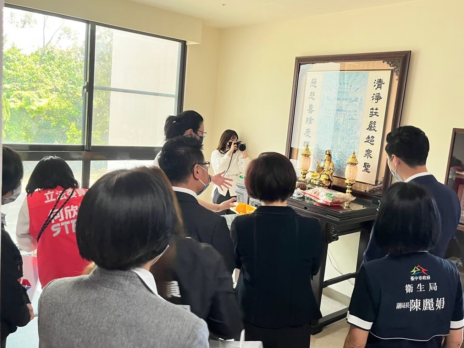 立法院環衛會考察敬德護理之家