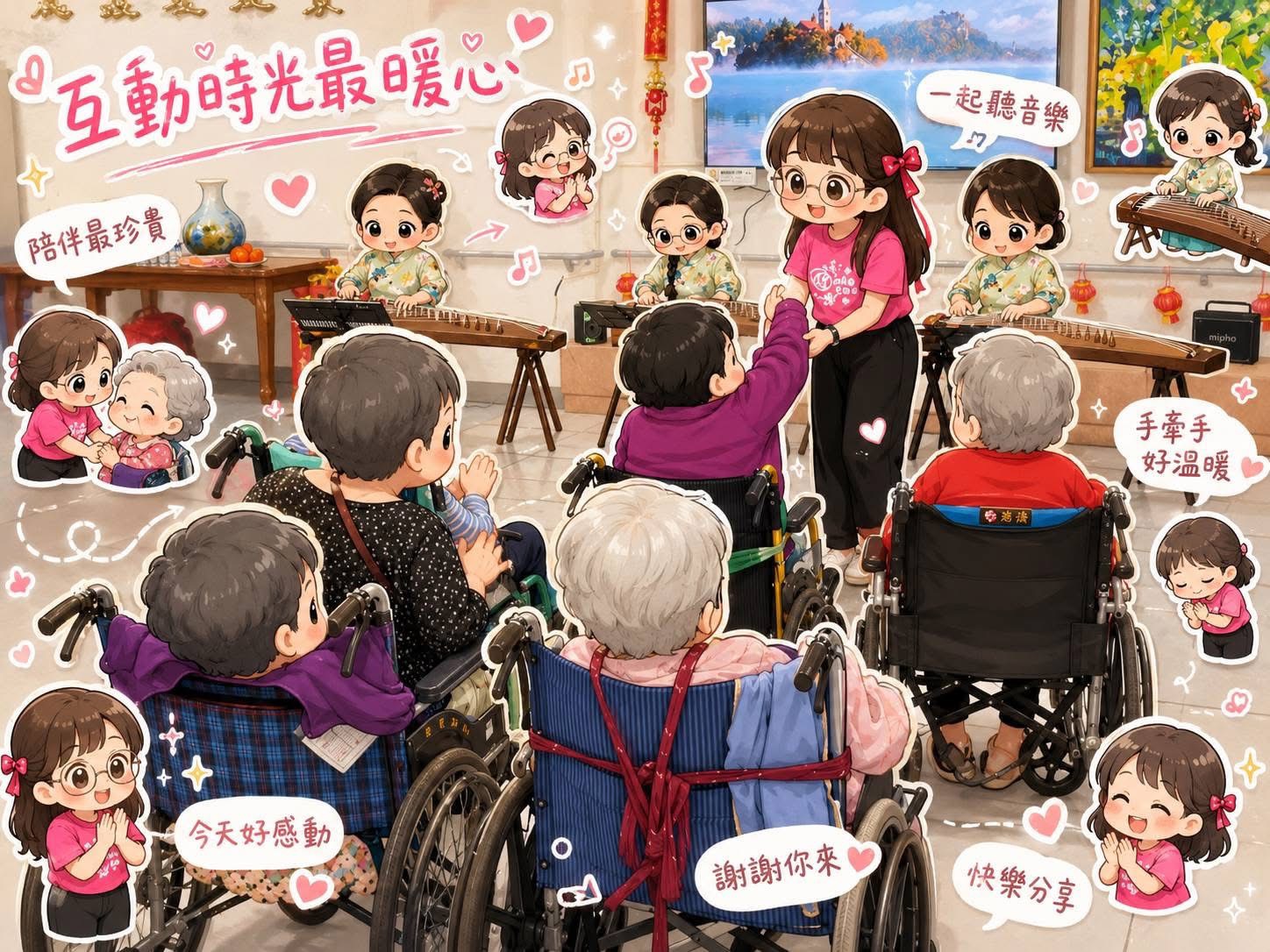 以箏會友，以樂傳情